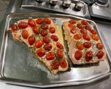 Une image de l'étape 7 de Saumon sauvage aux tomates cerises et aneth.