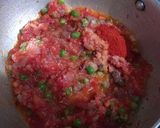 A picture of step 2 of Baigan Bhartha eggplant.