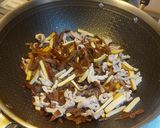 豬肉木耳豆干小炒的食譜步驟4照片