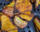 Foto del paso 4 de la receta: Chips de cáscaras de Calabaza😜
