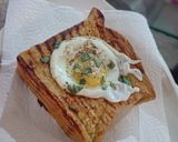 A picture of step 4 of Soy Sauce Toasted bread.