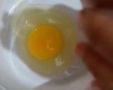 A picture of step 2 of Egg Coin Cookie.