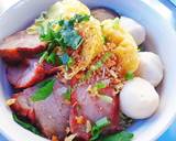 บะหมี่เกี๊ยวหมูแดงแบบน้ำ วิธีทำสูตร 5 รูป