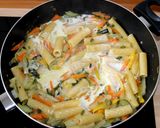 Egyedényes zöldséges tészta recept fázis 5 fotója
