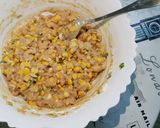 A picture of step 3 of Shrimps and corn fritters.