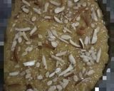 A picture of step 6 of Sev burfi Mithai.