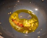A picture of step 2 of Methi Moong Dal Sabzi.