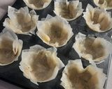 A picture of step 1 of Phyllo Dough Cups.