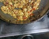A picture of step 3 of Paneer Bhurji.