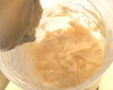 A picture of step 2 of Jeanine's Classic Caesar Salad Dressing.