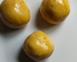 મેંગો ગુલાબજાંબુ સ્ત્ફદ રસગુલ્લા  (Mango Gulab jambu stuffed rasgulla Recipe in Gujarati) રેસીપી સ્ટેપ3ફોટો