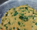 A picture of step 2 of Gatte ki sabji.