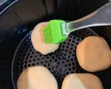 Air fried kabuli chana moong dhal Kachori recipe step 5 photo