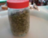 A picture of step 5 of Green onion bits.