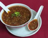 A picture of step 8 of Vegetable Manchow Soup.