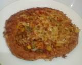 Home made pizza with vegetables n cheese toppings recipe step 19 photo