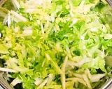 A picture of step 1 of Quick-Pickled Chinese Cabbage- Namul Style.