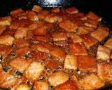 A picture of step 4 of Sweet, spicy, and sticky spam.