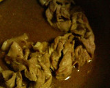 A picture of step 1 of Hearty & Quick Fried Udon with Ginger Pork.