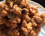 Foto langkah ke 8 dari resep Salted Egg Chicken (Ayam Saus Telur Asin).