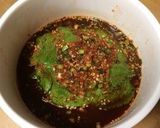 A picture of step 7 of Soy Sauce Marinated Egoma Leaves (Kennip).