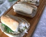 Foto del paso 4 de la receta: Pollo al roquefort en sanguche