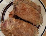 A picture of step 2 of Omi's Beef Rouladen!.