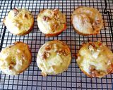 A picture of step 5 of Walnut and Brie Cheese Muffins.