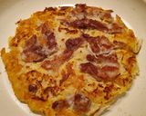 รูปขั้นตอนการทำที่ 4 ของ Okonomiyaki โอโคโนมิยากิแบบผสมแป้งเอง (พิซซ่าญี่ปุ่น)
