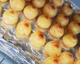 A picture of step 6 of Imitation Crab and Potato Balls.
