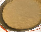 Une image de l'étape 4 de Maxi tarte aux pommes du jardin et miel d Algarve pâte brisée au cassis.