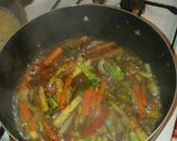 Foto del paso 3 de la receta: Wok con arroz yamaní y vegetales