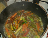 Foto del paso 3 de la receta: Wok con arroz yamaní y vegetales