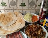 A picture of step 1 of Chicken shawarma.