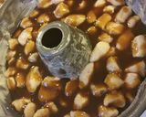 A picture of step 3 of Monkey bread.