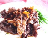 A picture of step 6 of Wine Simmered Beef with Ginger and Brown Sugar.