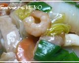 A picture of step 6 of Chop Suey Rice Bowls with Lots of Vegetables.
