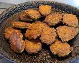 Foto del paso 5 de la receta: Hamburguesas de zucchinis, zanahorias y boniato al horno