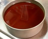 A picture of step 7 of Chocolate Mousse and Jello Cake.