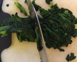 A picture of step 4 of Cream Spinach with Nutmeg.