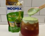 Foto langkah ke 4 dari resep Oolong Peach Matcha Cloud.