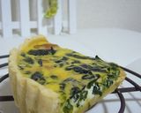 A picture of step 4 of Flavorful Quiche Without Heavy Cream.