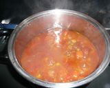 A picture of step 7 of Tomato Stew with Pork Filet and Beans.