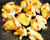 A picture of step 4 of Chicken with Balsamic Vinegar Sauce and Slivered Almonds.