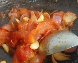 A picture of step 3 of Kadhai paneer.