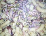 Foto del paso 6 de la receta: Elicoidali con Champiñones y Shiitake, Guisantes Bacon y Jamón