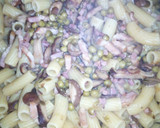 Foto del paso 6 de la receta: Elicoidali con Champiñones y Shiitake, Guisantes Bacon y Jamón