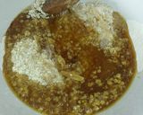 A picture of step 4 of Crystallised Ginger Oat biscuits.