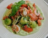 A picture of step 6 of Chilled Avocado Cream Pasta.
