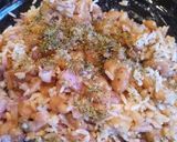 Foto del paso 1 de la receta: Tacu Tacu de Frejol Canario con Trucha frita y Ensalada
